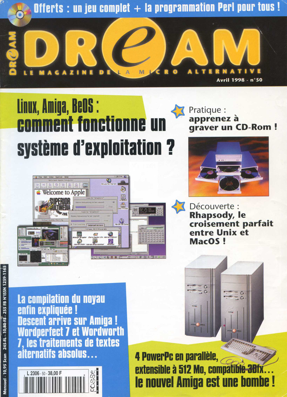 Première page de dream numero50