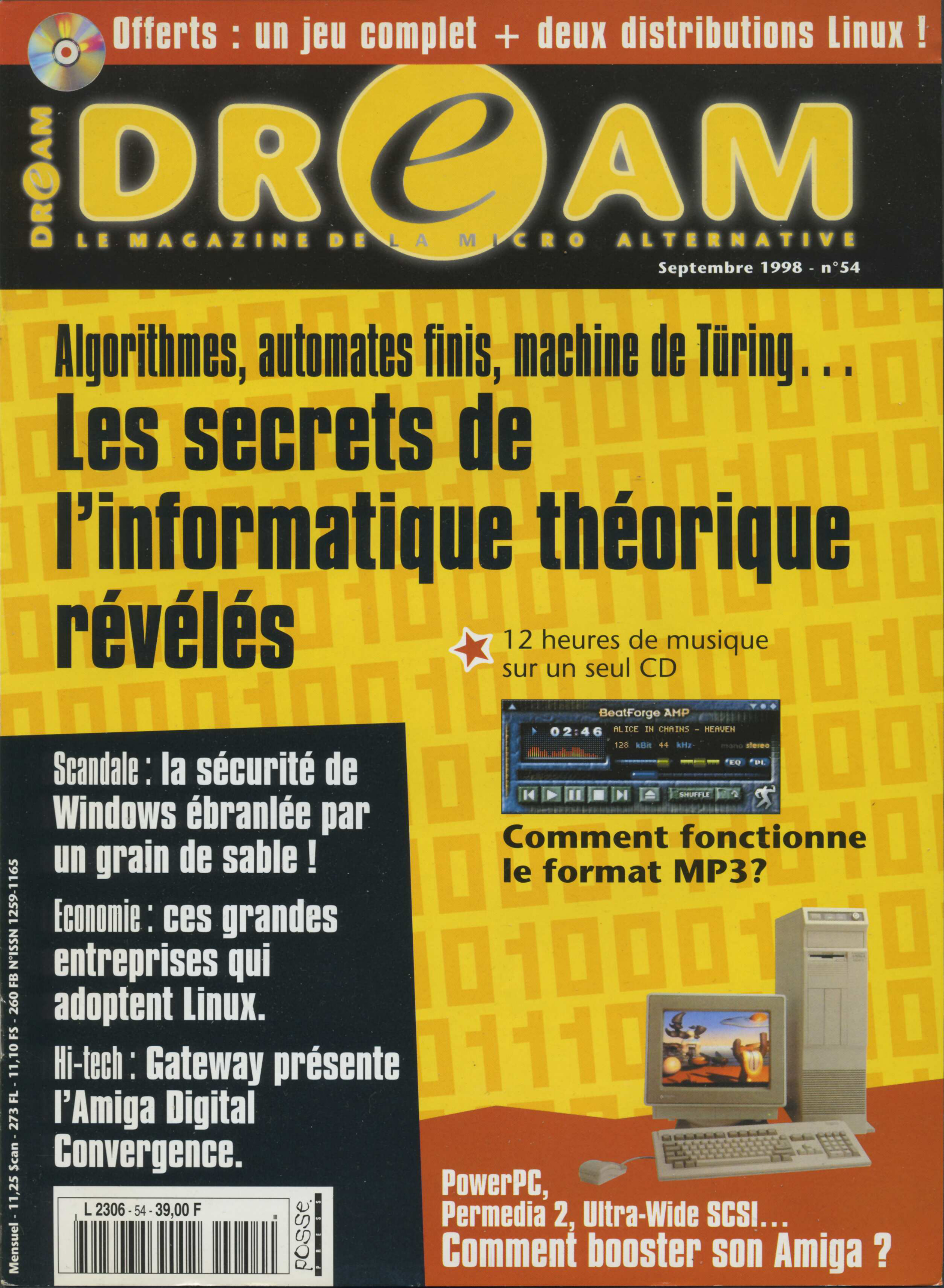 Première page de dream numero54