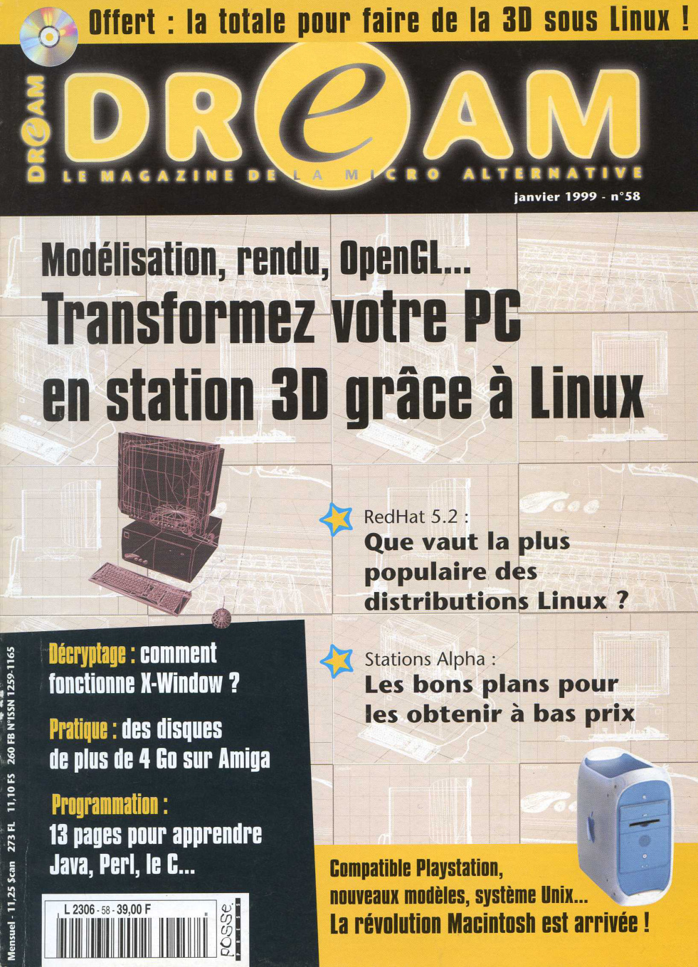 Première page de dream numero58