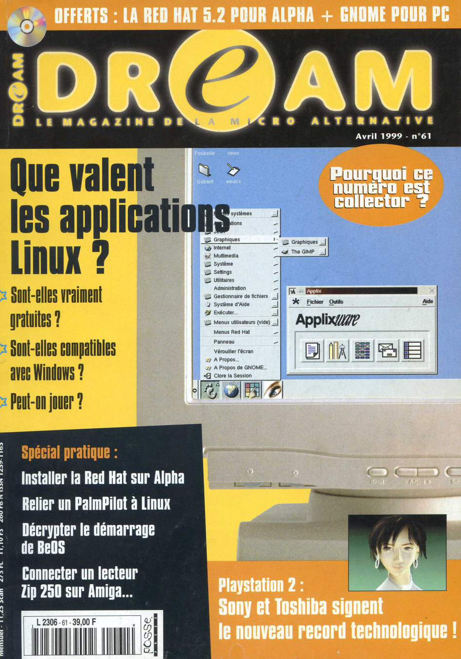 Première page de dream numero61