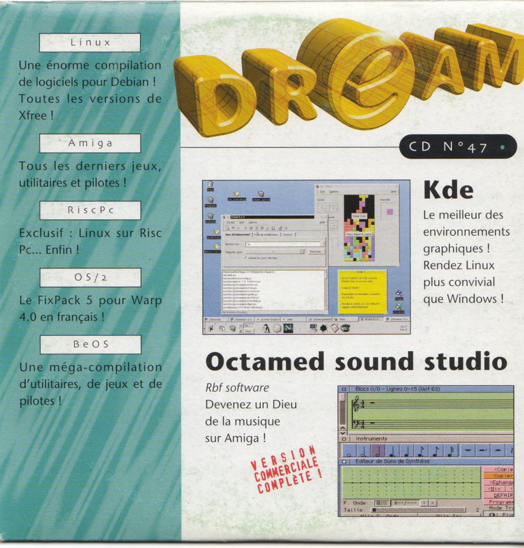 Première page de dream numeroCD47