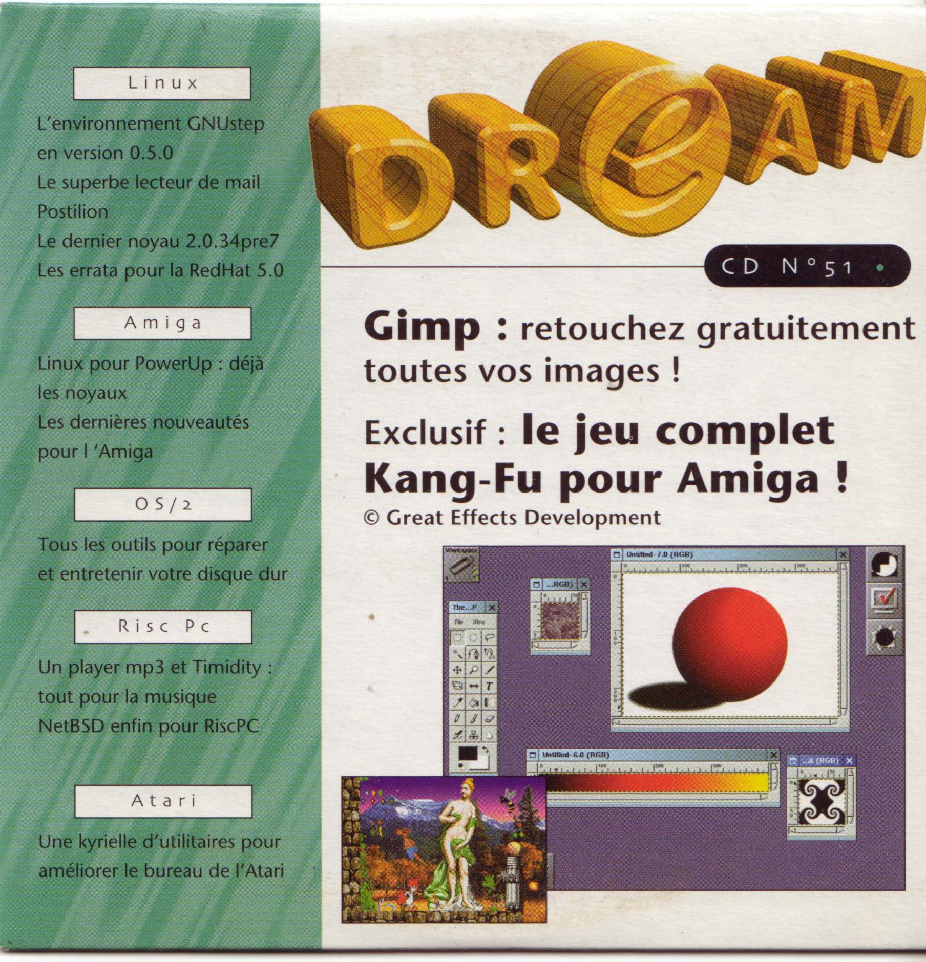 Première page de dream numeroCD51