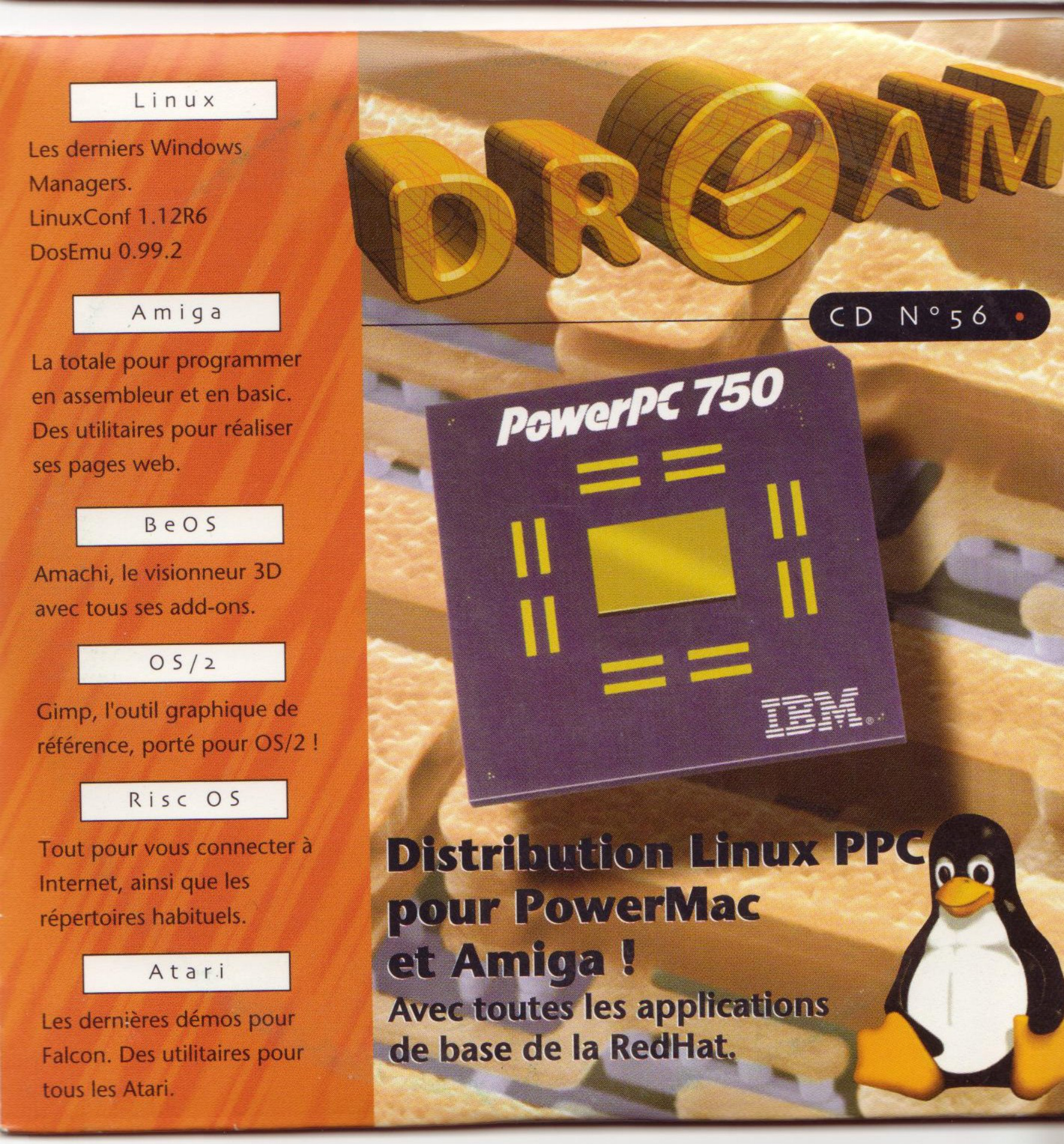 Première page de dream numeroCD56