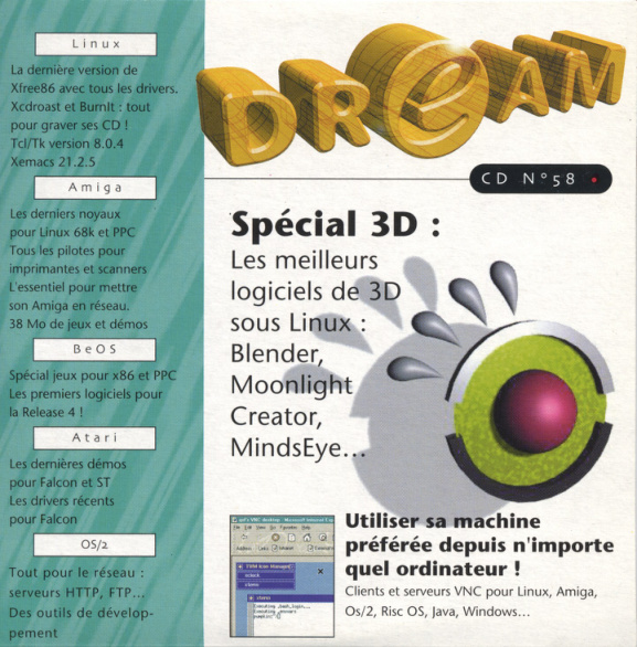 Première page de dream numerocd58