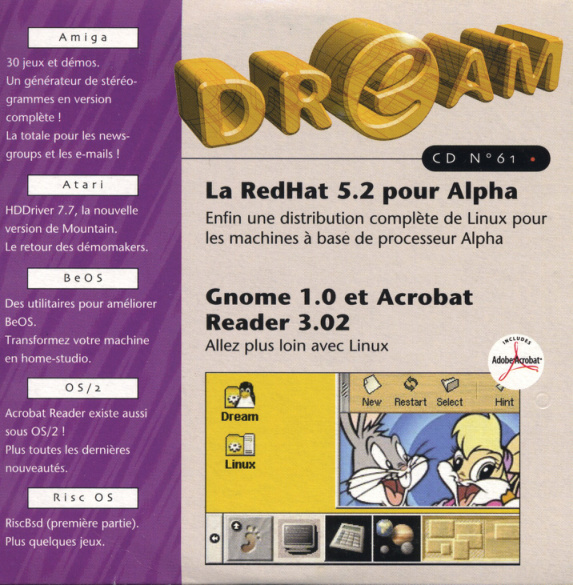 Première page de dream numerocd61