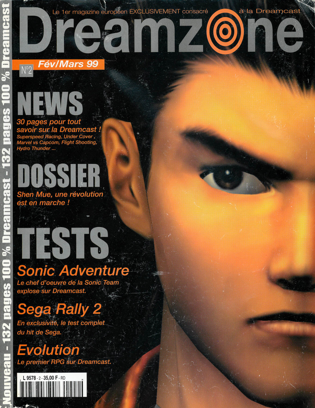 Première page de dreamzone numero02