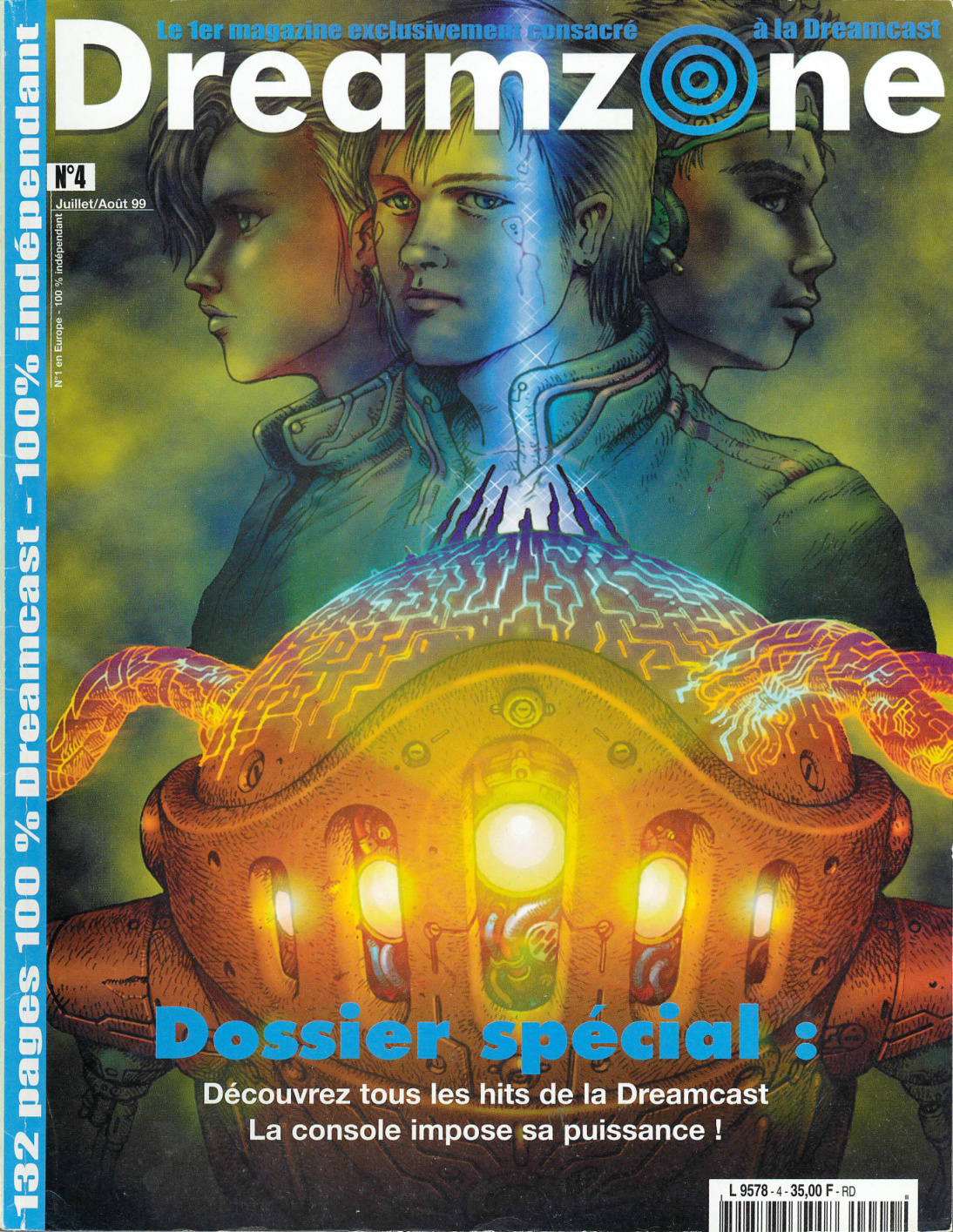 Première page de dreamzone numero04