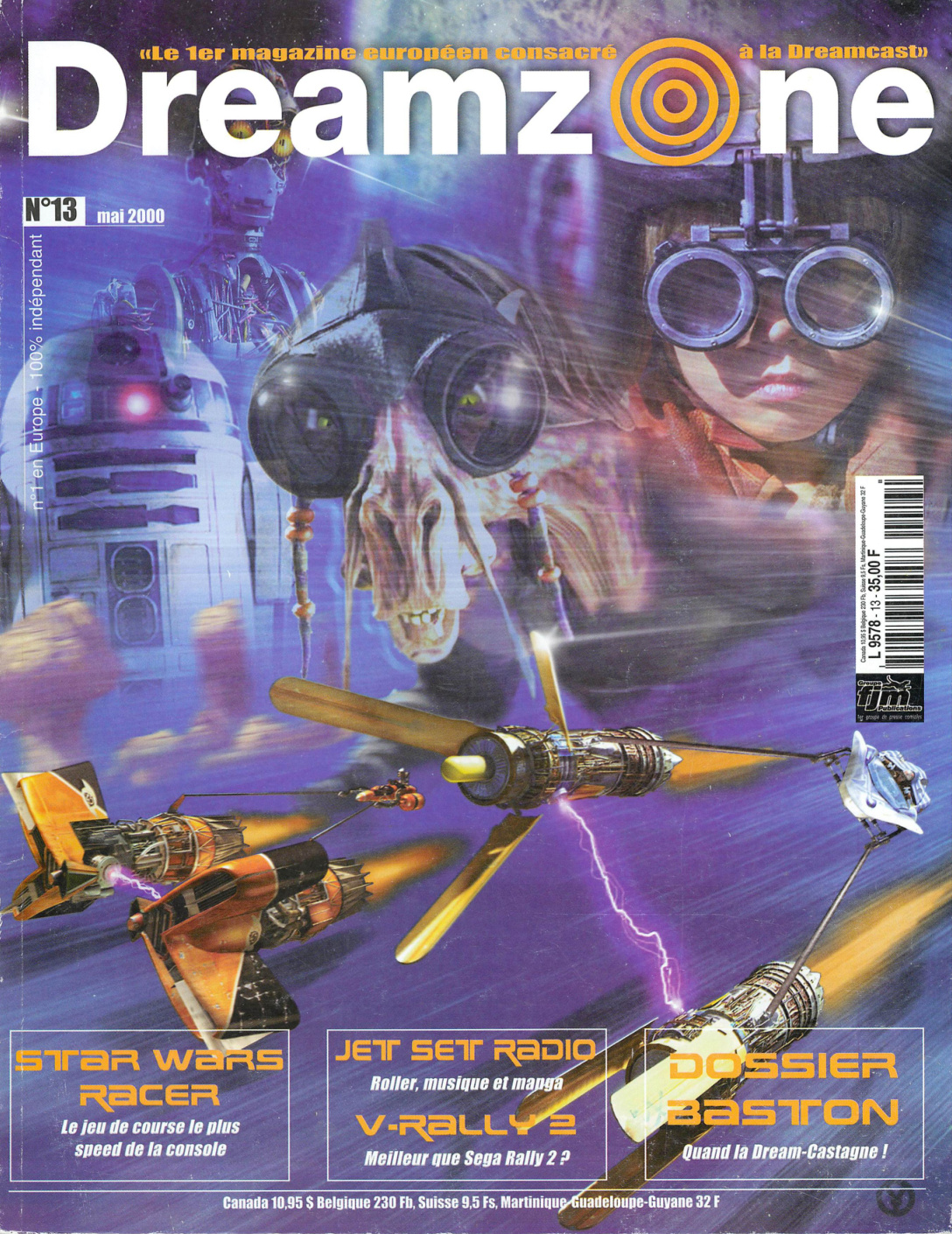 Première page de dreamzone numero13