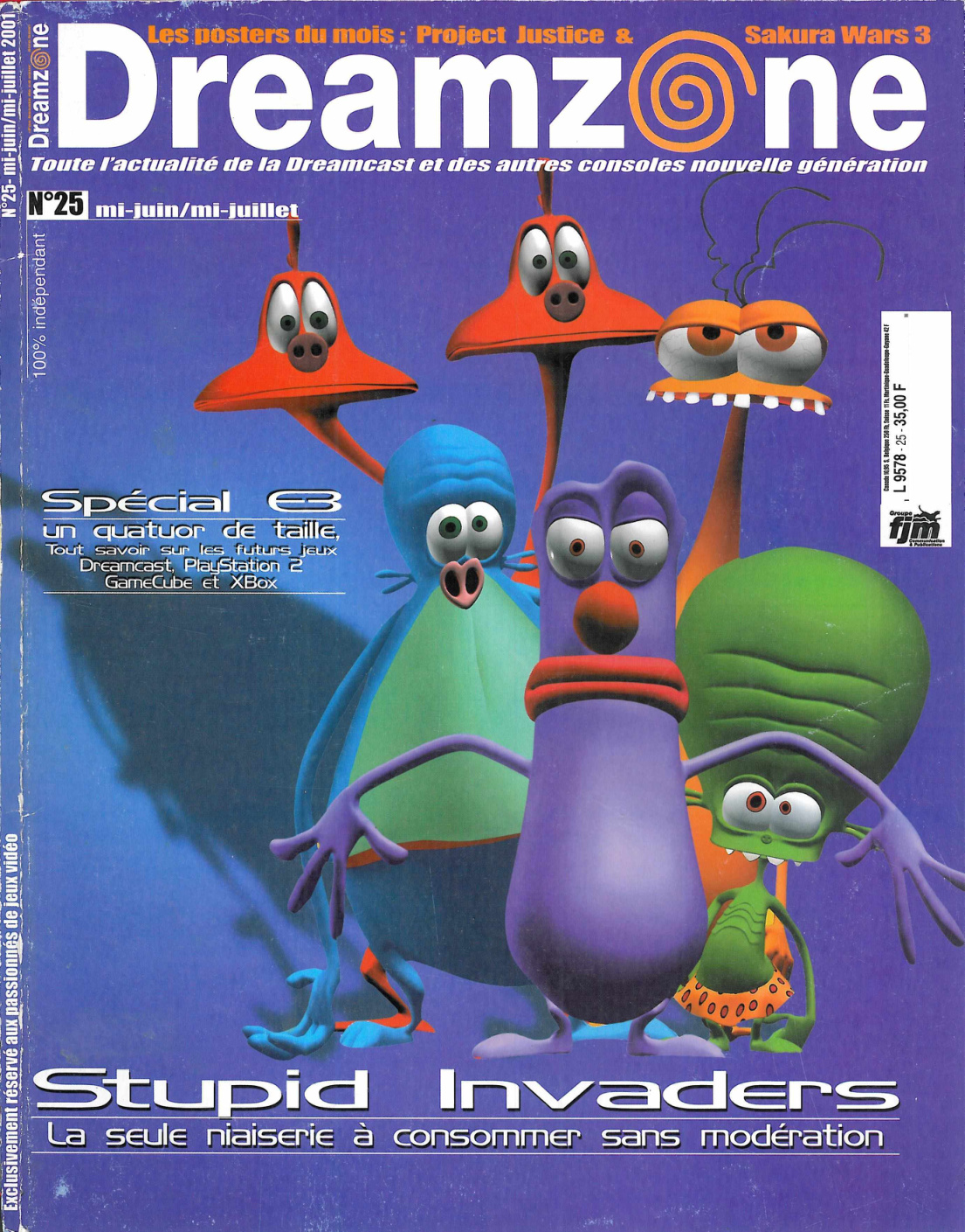 Première page de dreamzone numero25