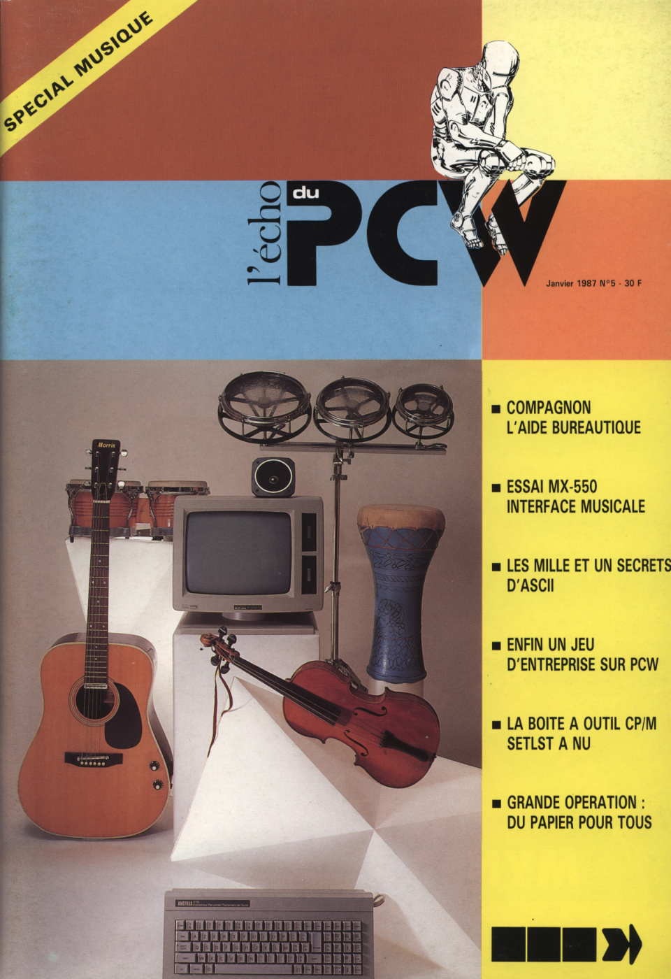 Première page de echodupcw numero05