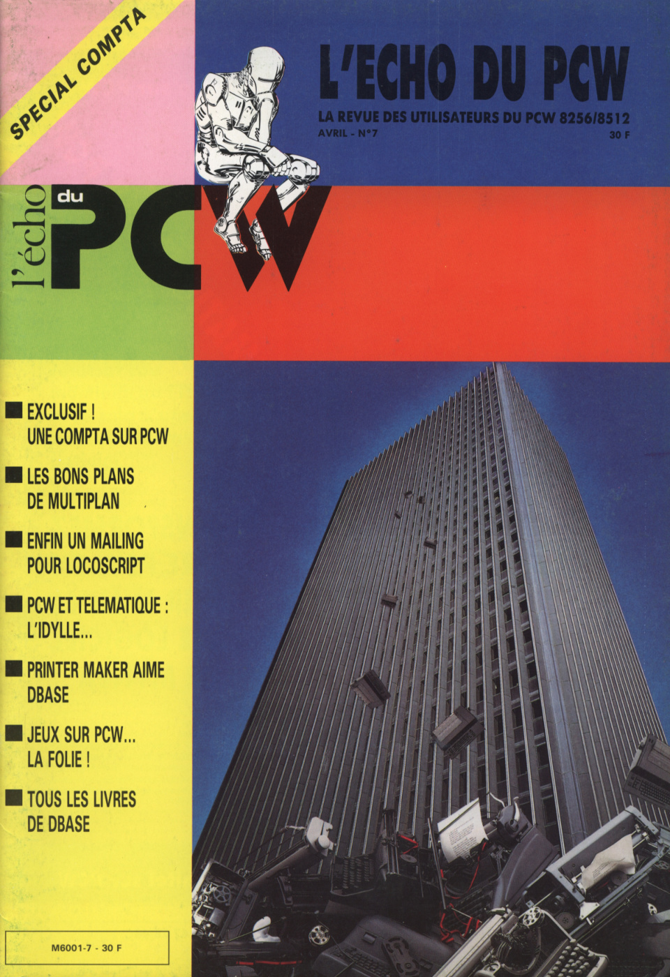 Première page de echodupcw numero07