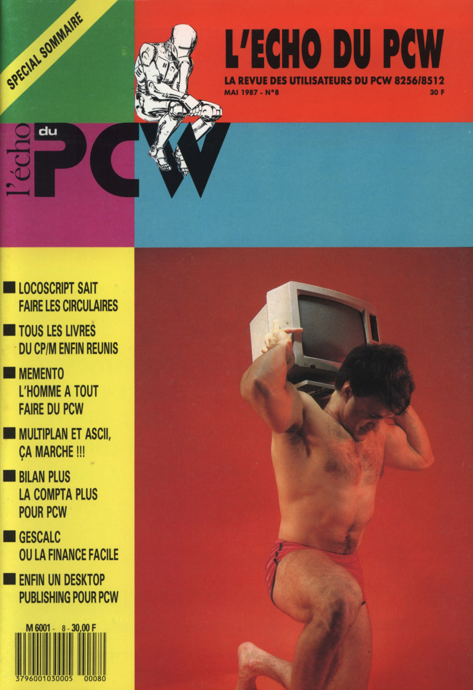 Première page de echodupcw numero08