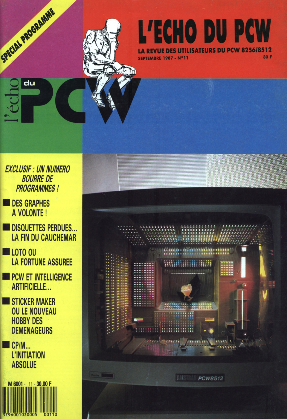 Première page de echodupcw numero11