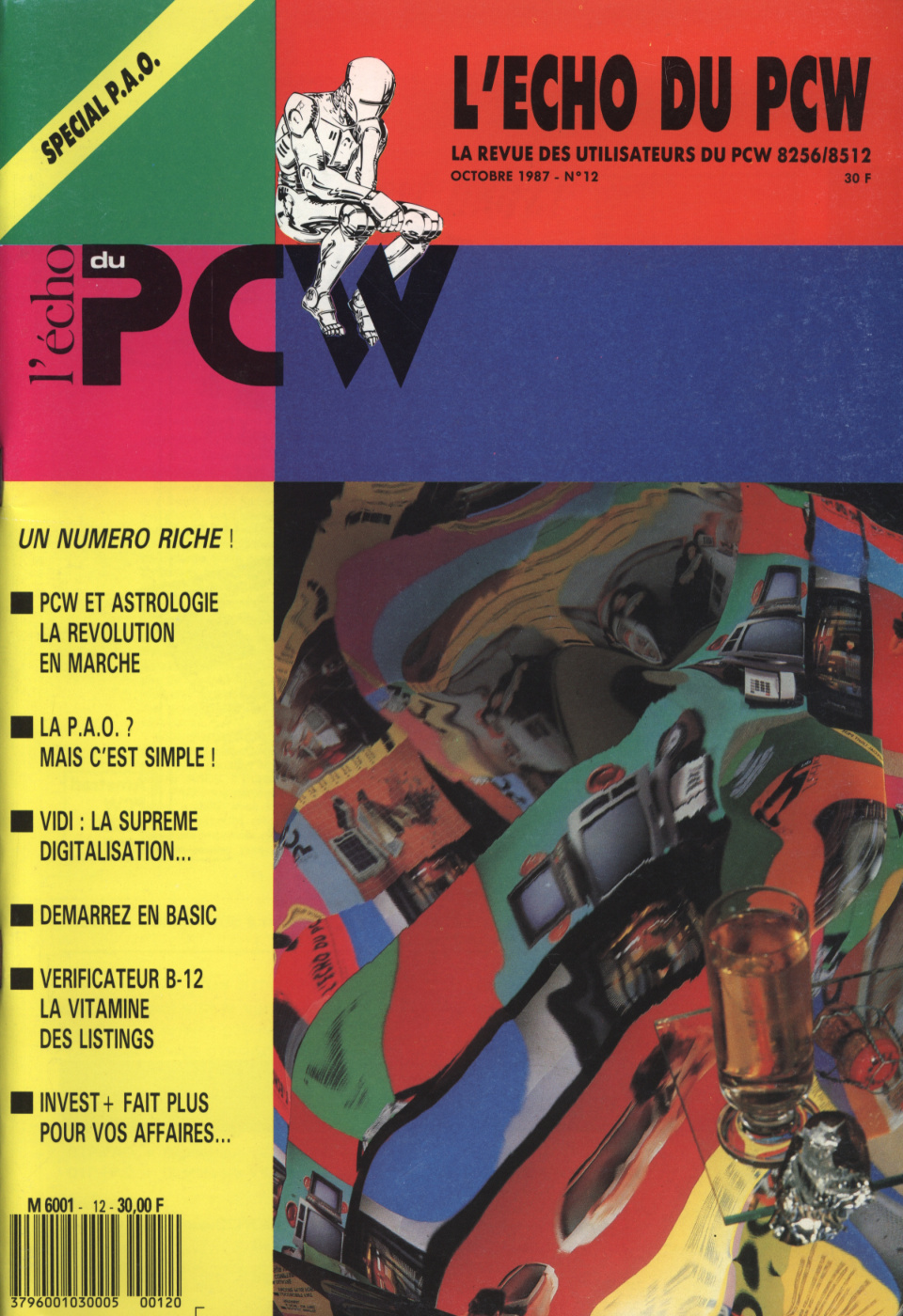Première page de echodupcw numero12