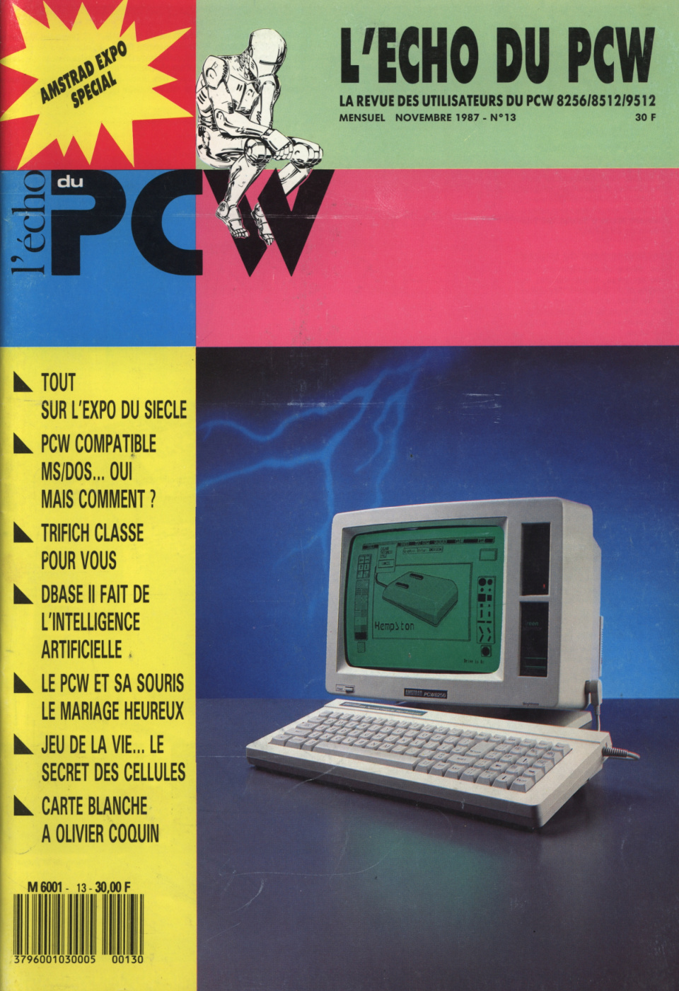 Première page de echodupcw numero13