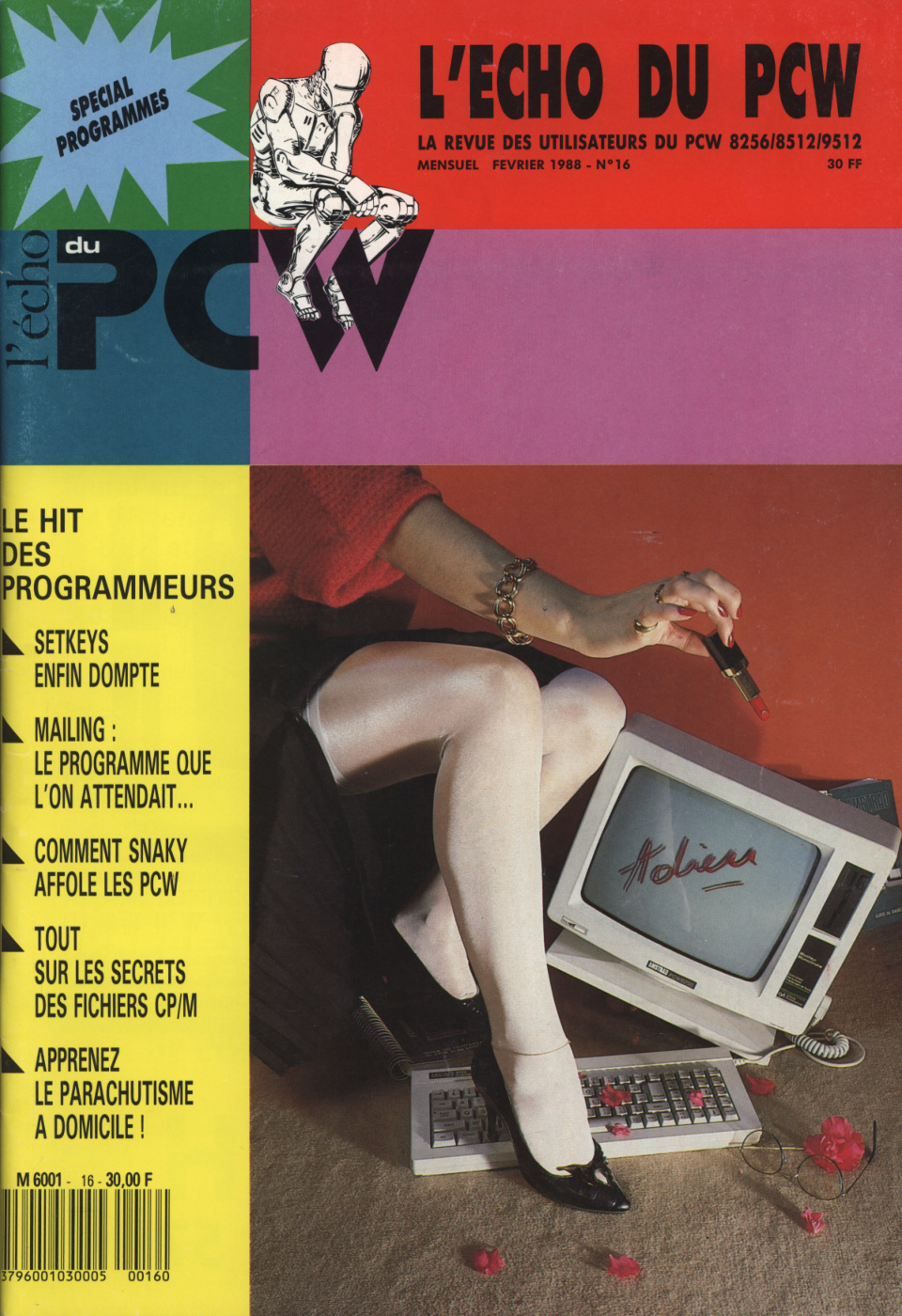 Première page de echodupcw numero16