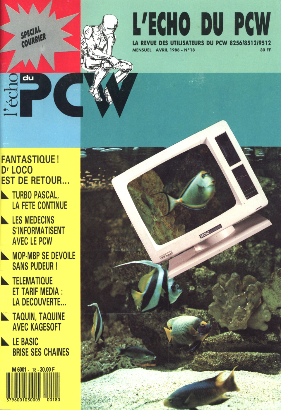 Première page de echodupcw numero18