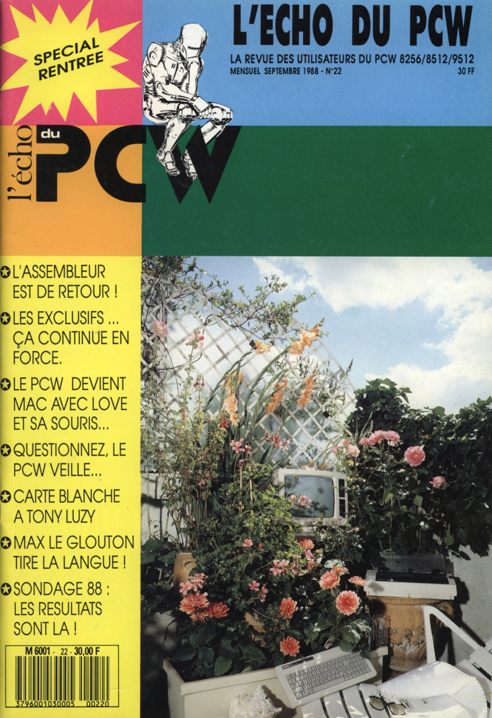 Première page de echodupcw numero22
