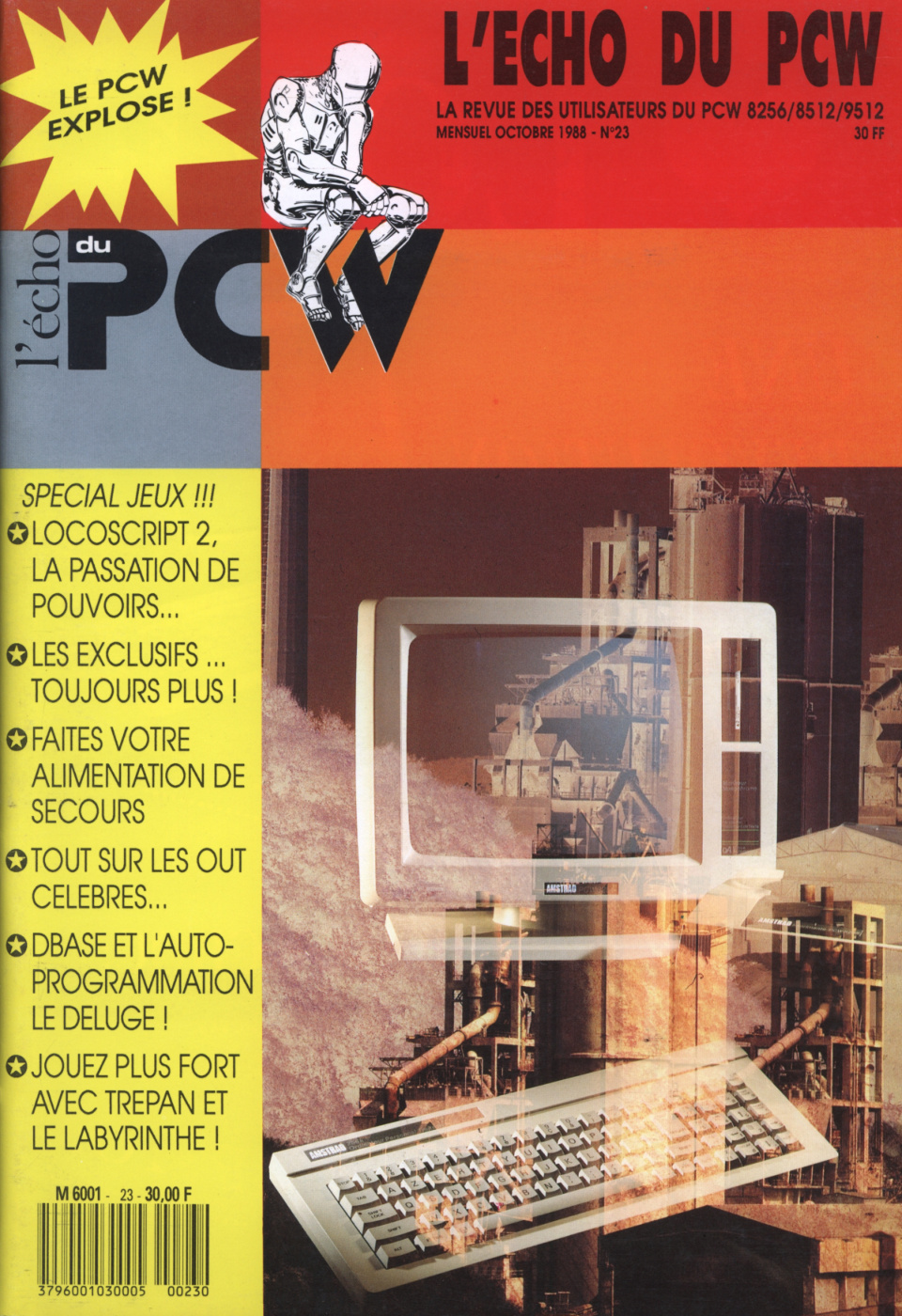 Première page de echodupcw numero23