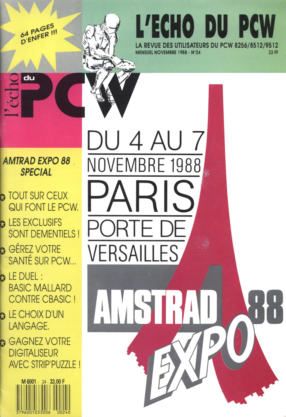 Première page de echodupcw numero24