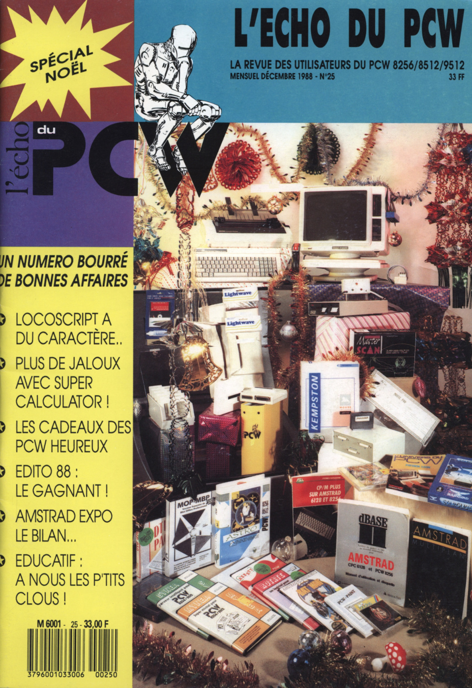 Première page de echodupcw numero25