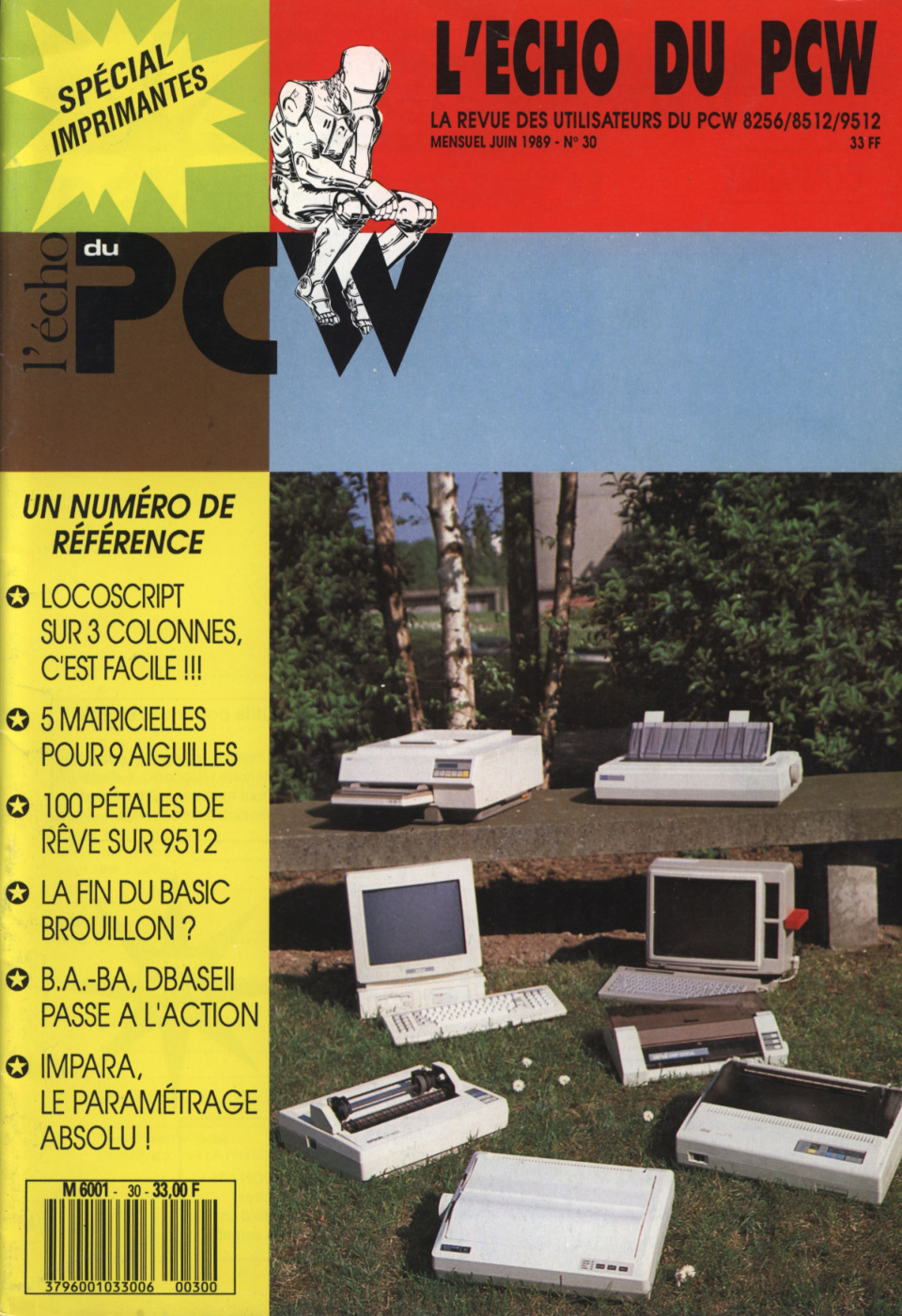 Première page de echodupcw numero30