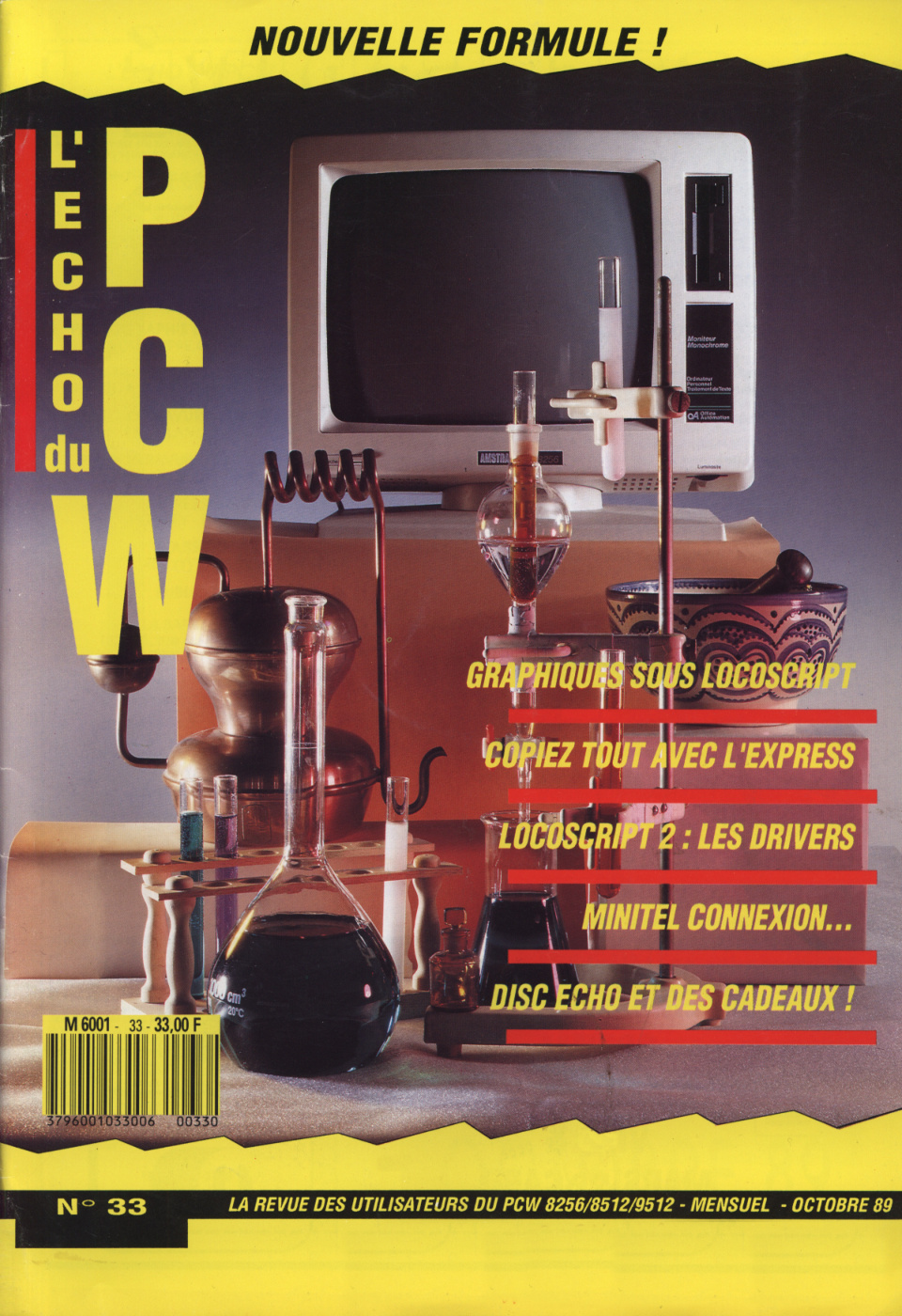 Première page de echodupcw numero33
