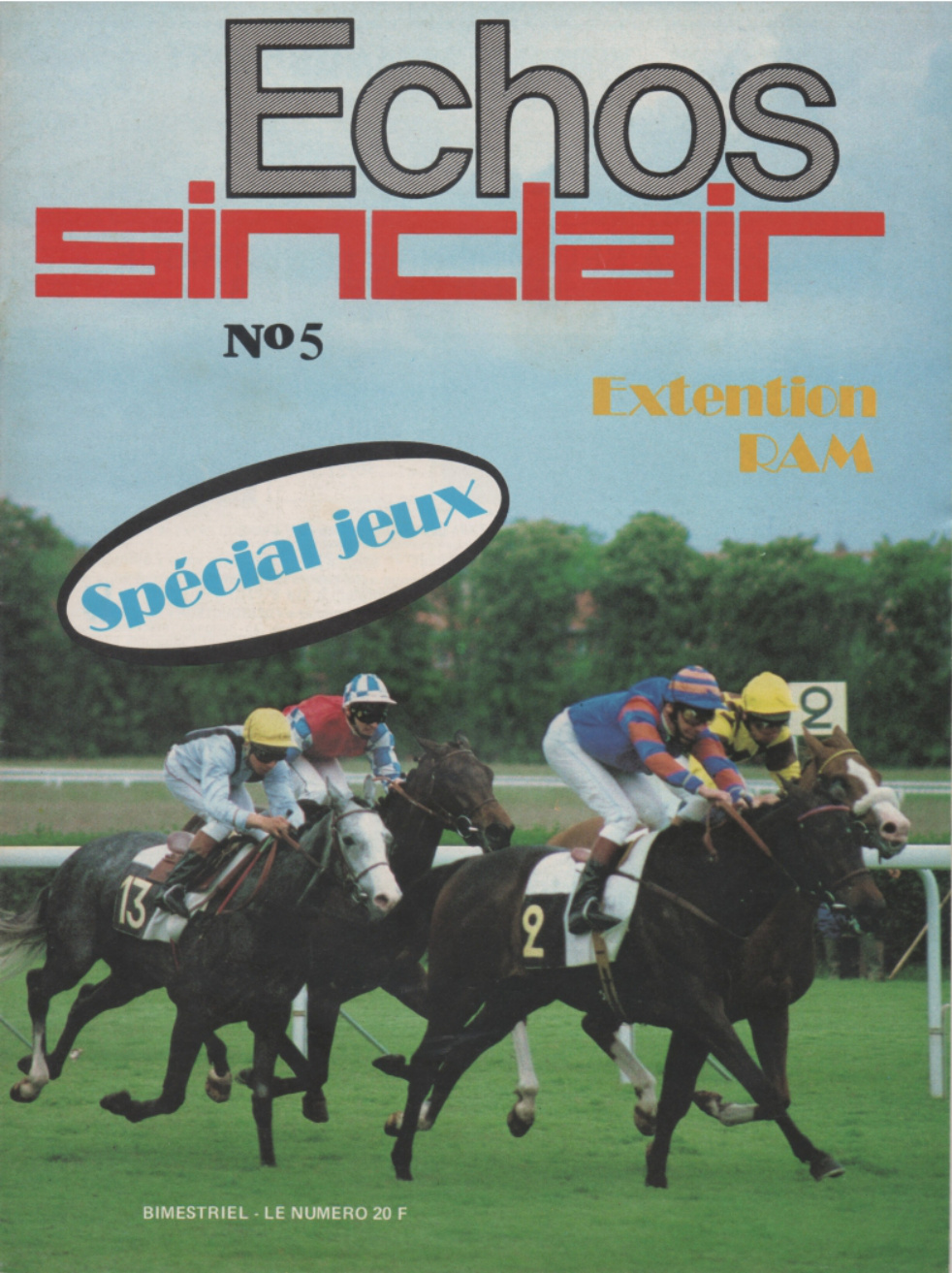Première page de echossinclair numero05