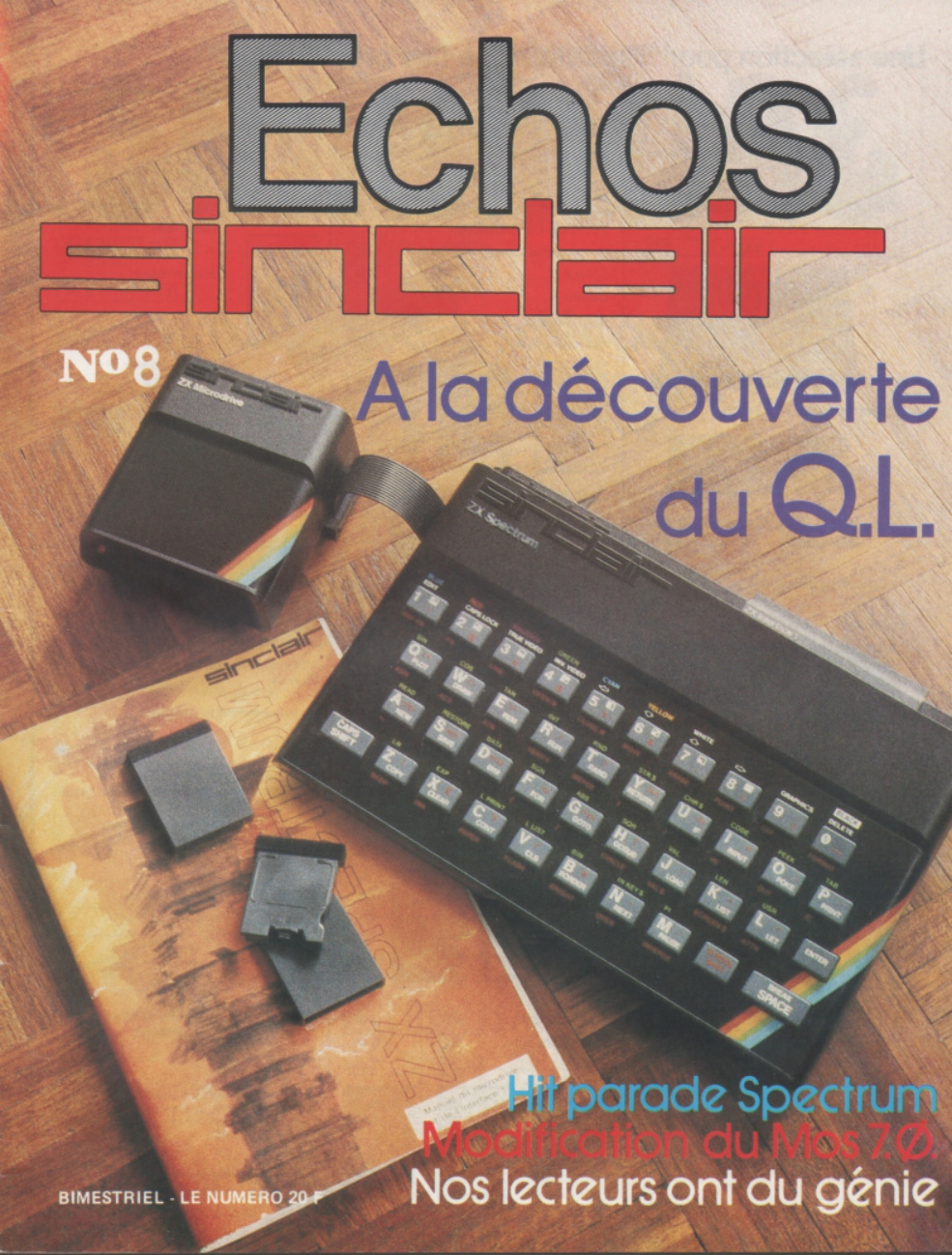 Première page de echossinclair numero08