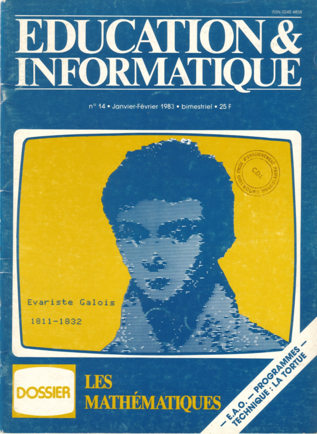 Première page de educationinformatique numero14