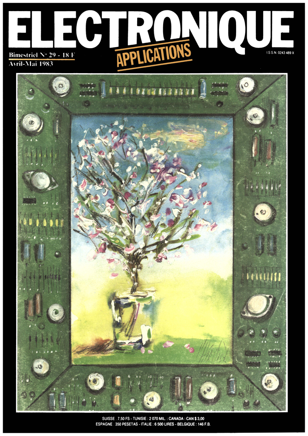 Première page de electroniqueapplications numero29