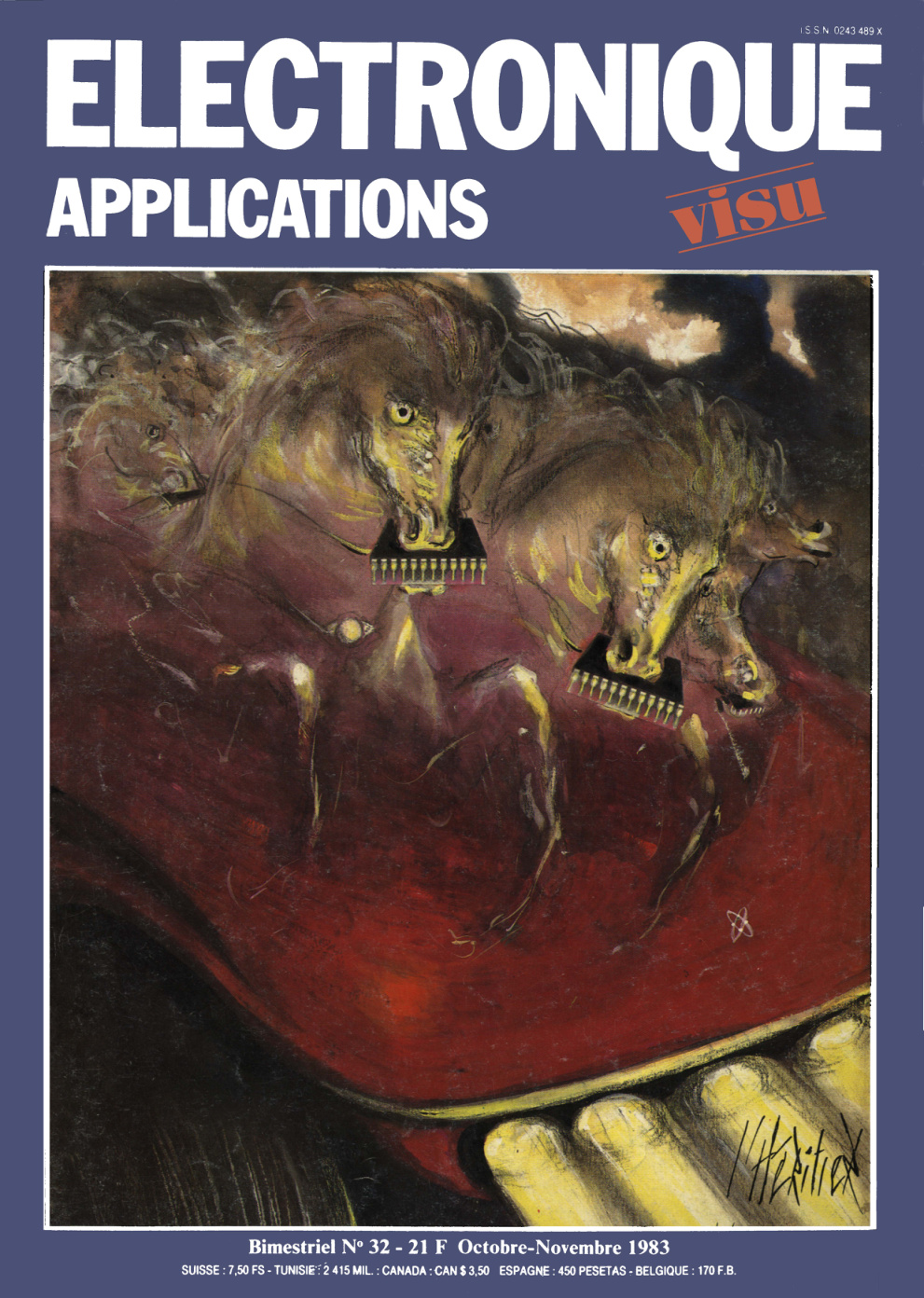 Première page de electroniqueapplications numero32