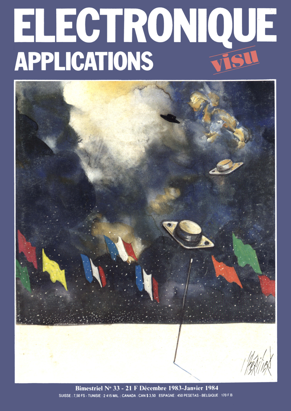 Première page de electroniqueapplications numero33