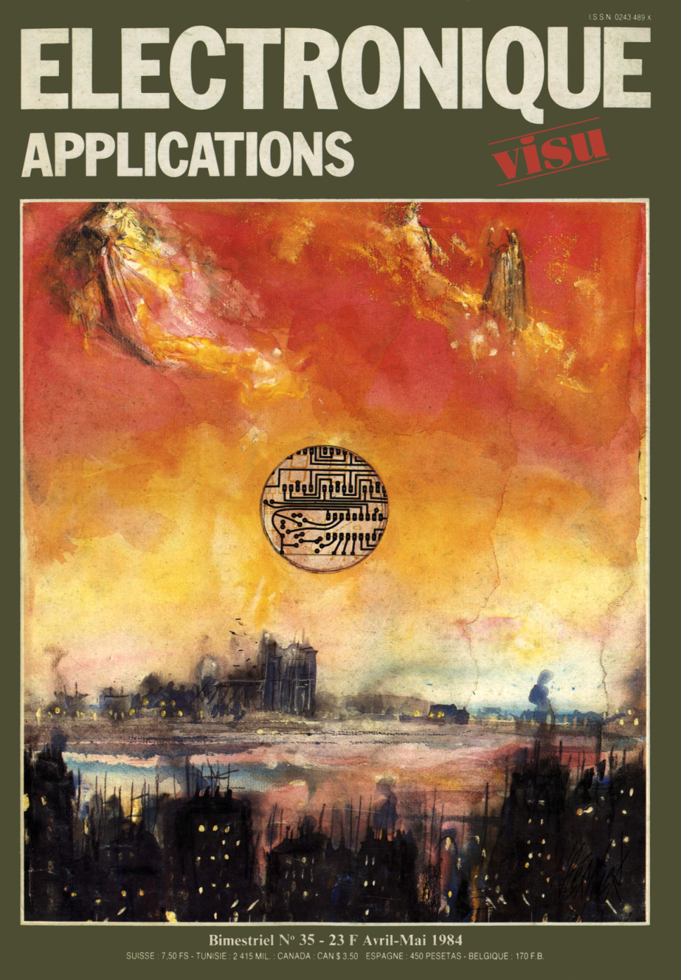 Première page de electroniqueapplications numero35