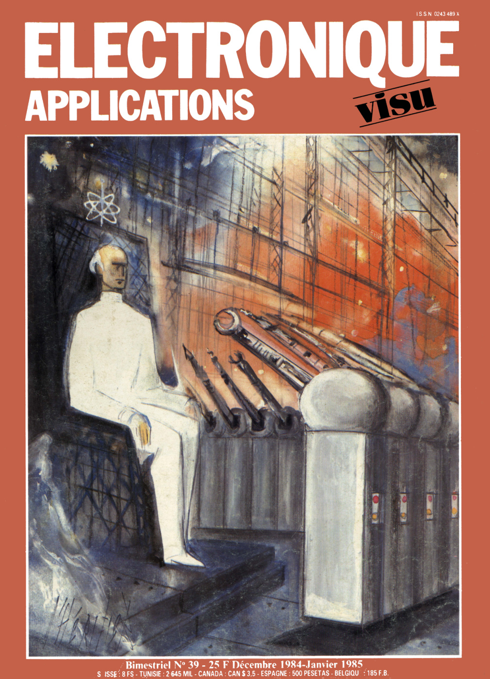Première page de electroniqueapplications numero39