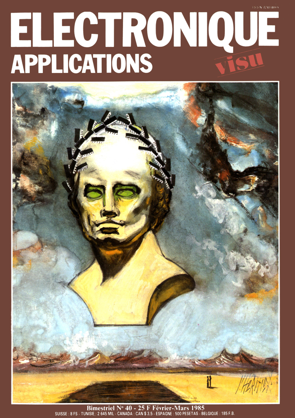 Première page de electroniqueapplications numero40
