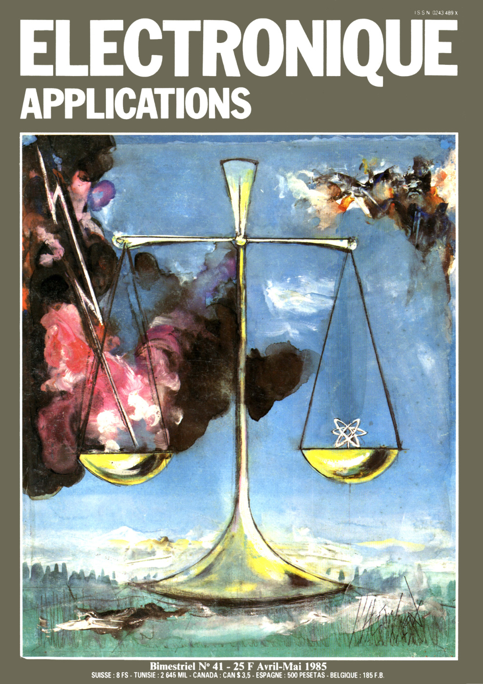 Première page de electroniqueapplications numero41