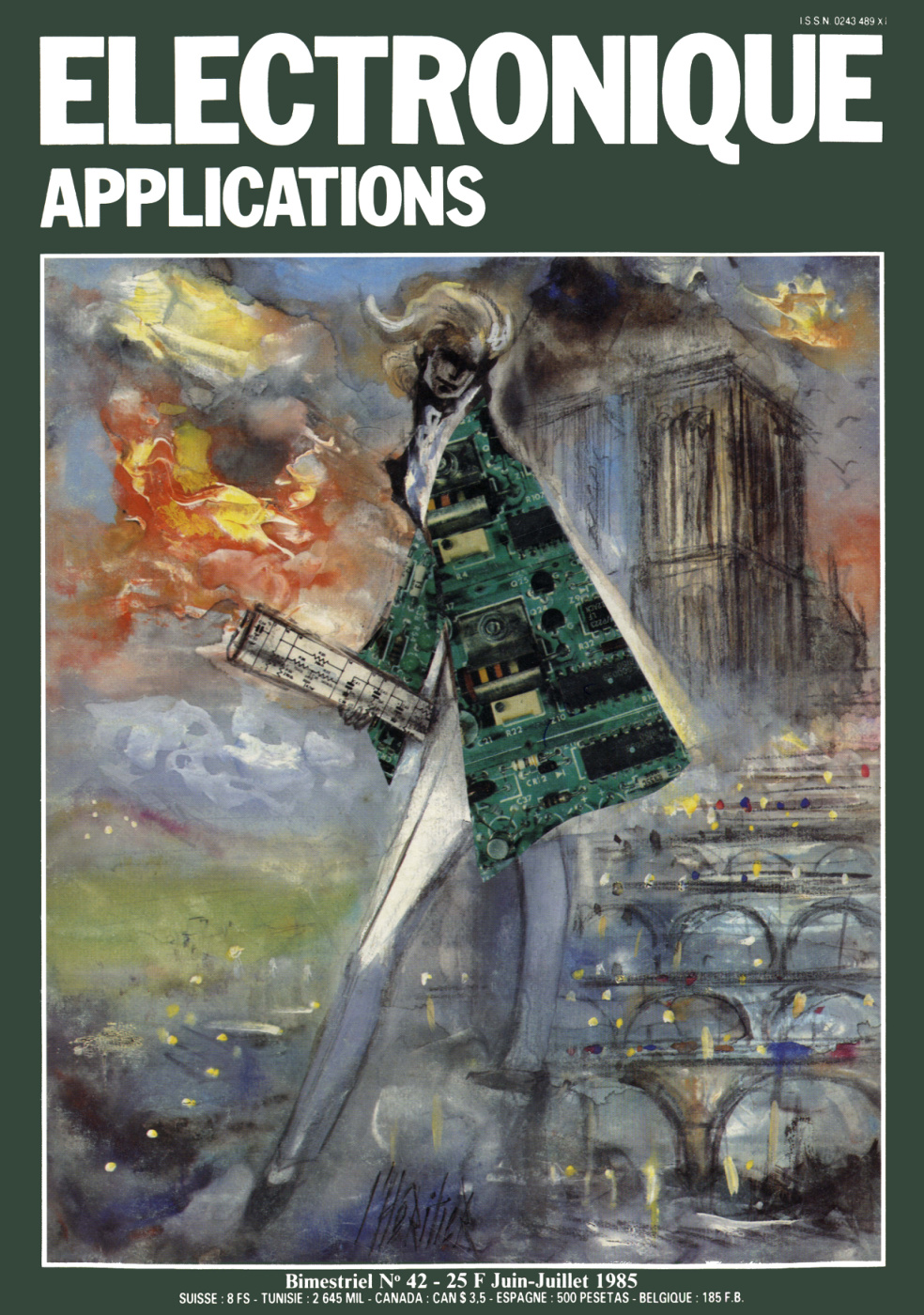 Première page de electroniqueapplications numero42