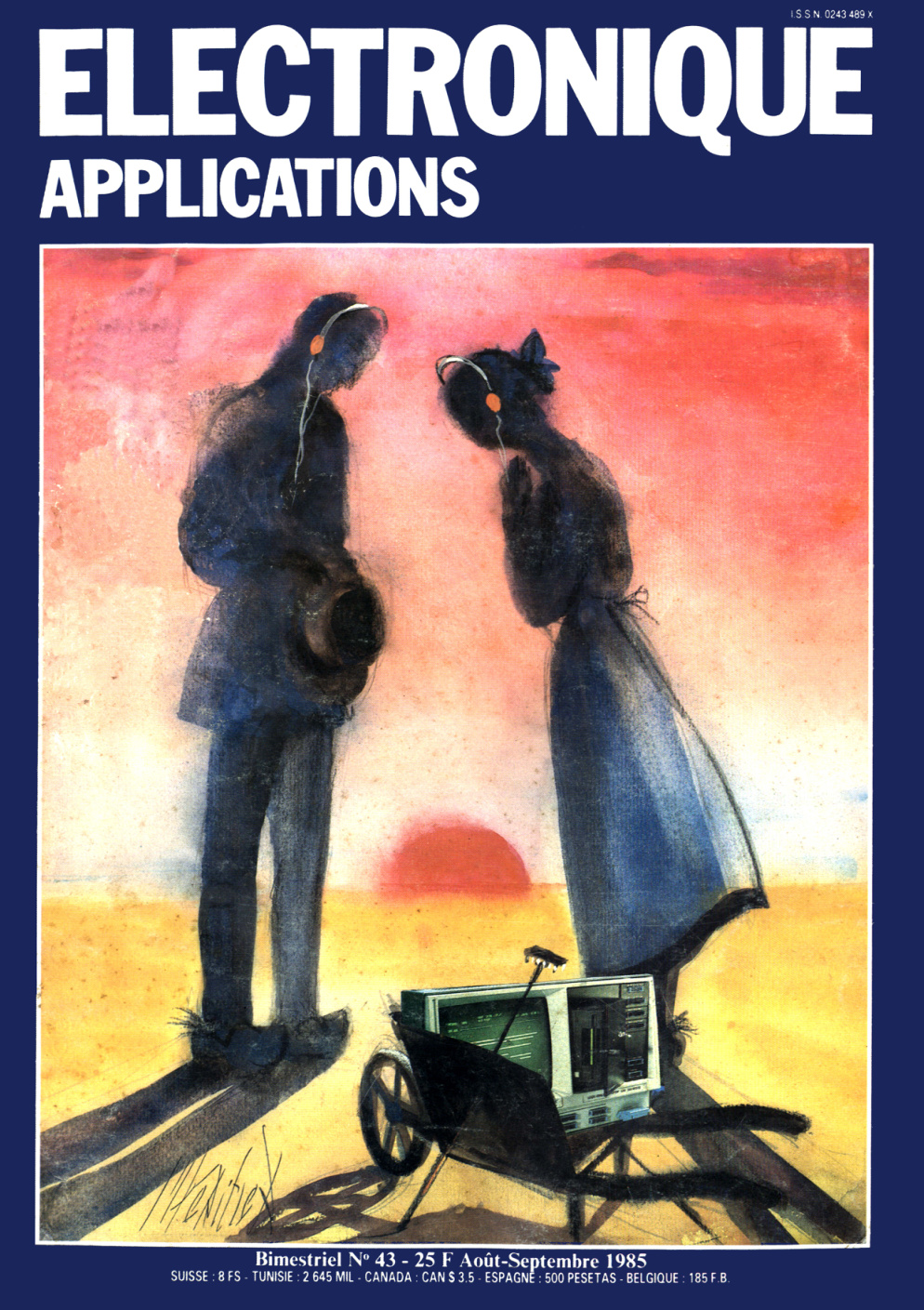 Première page de electroniqueapplications numero43
