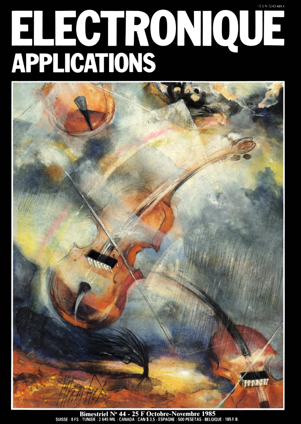 Première page de electroniqueapplications numero44