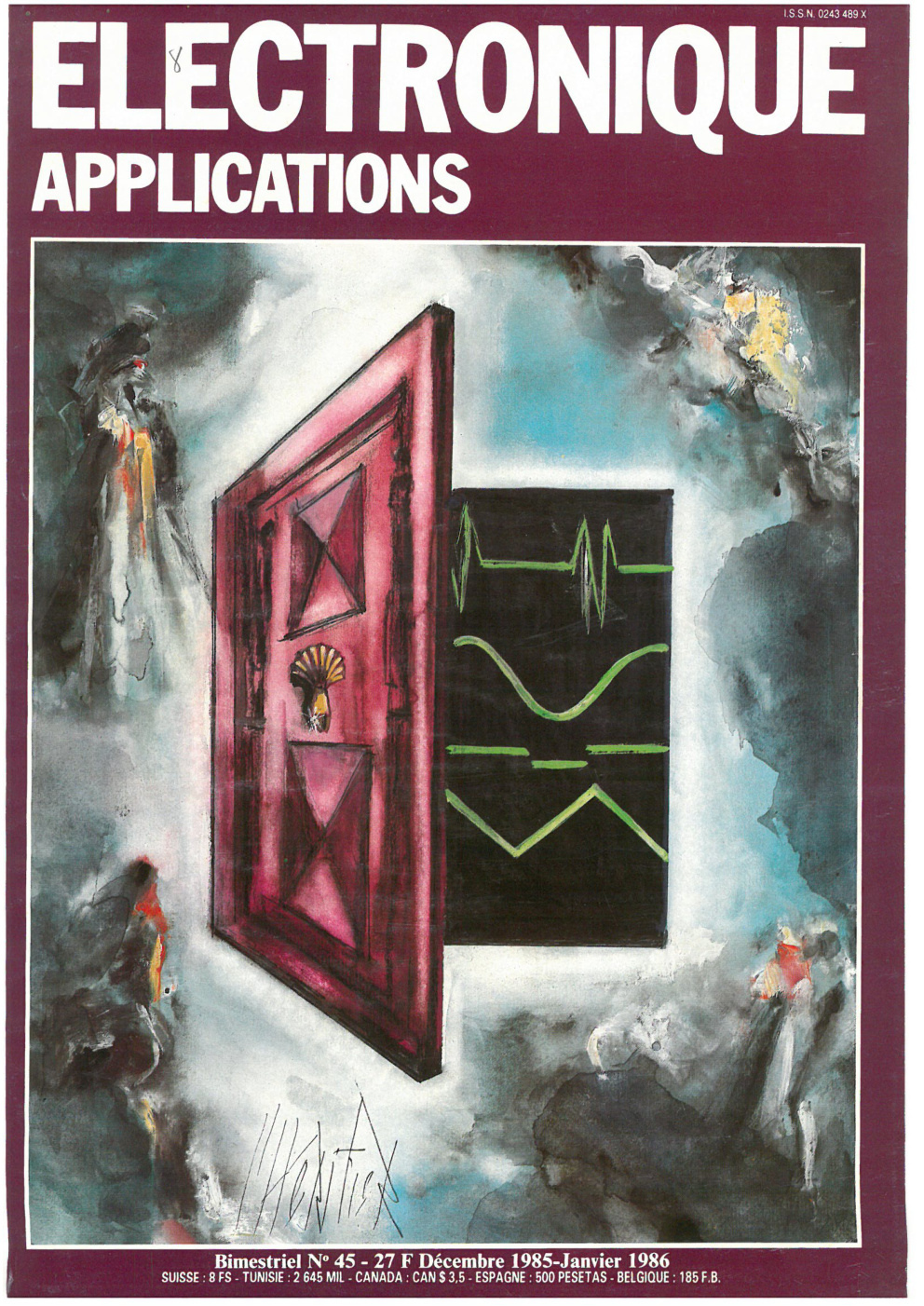 Première page de electroniqueapplications numero45