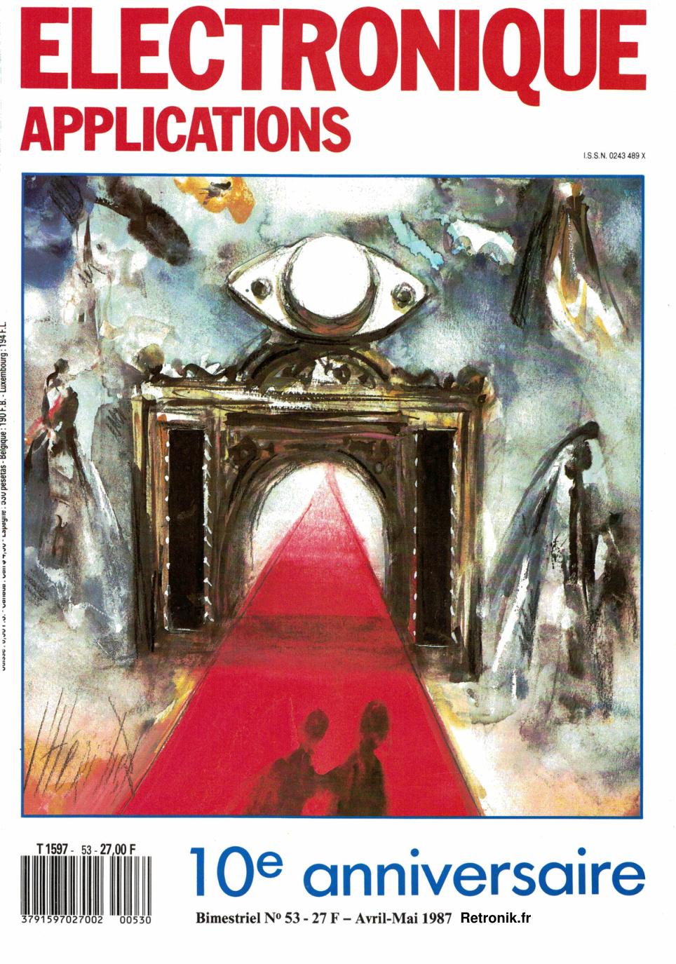 Première page de electroniqueapplications numero53