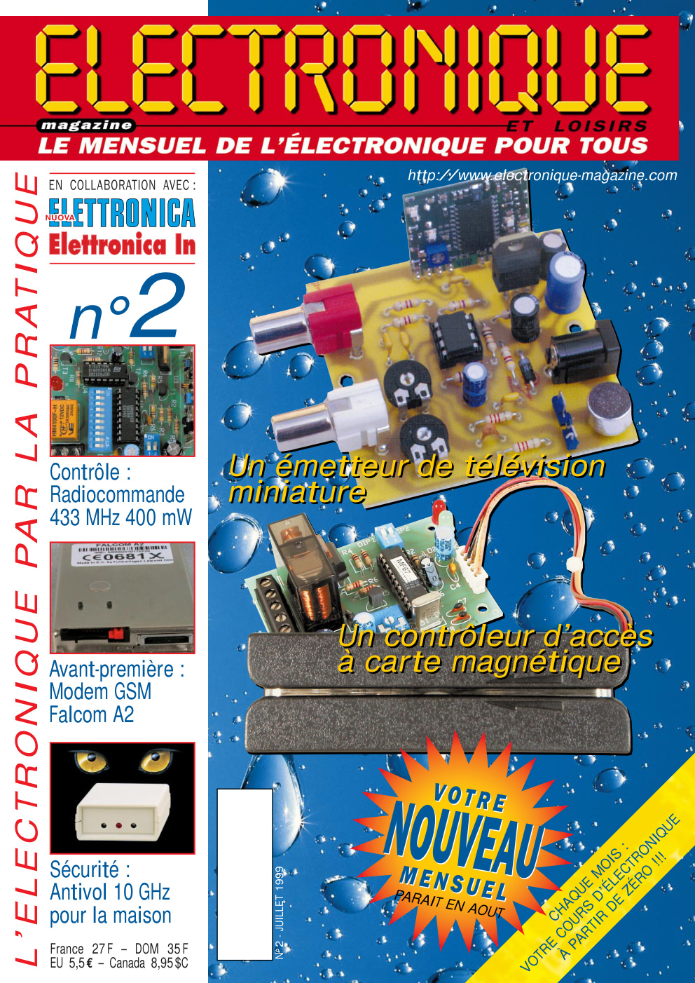Première page de electroniqueetloisirs numero002