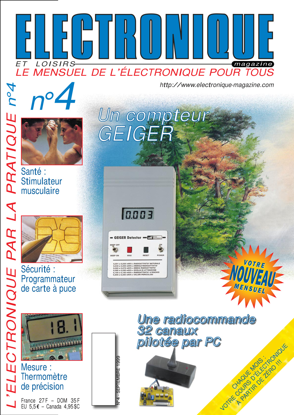 Première page de electroniqueetloisirs numero004
