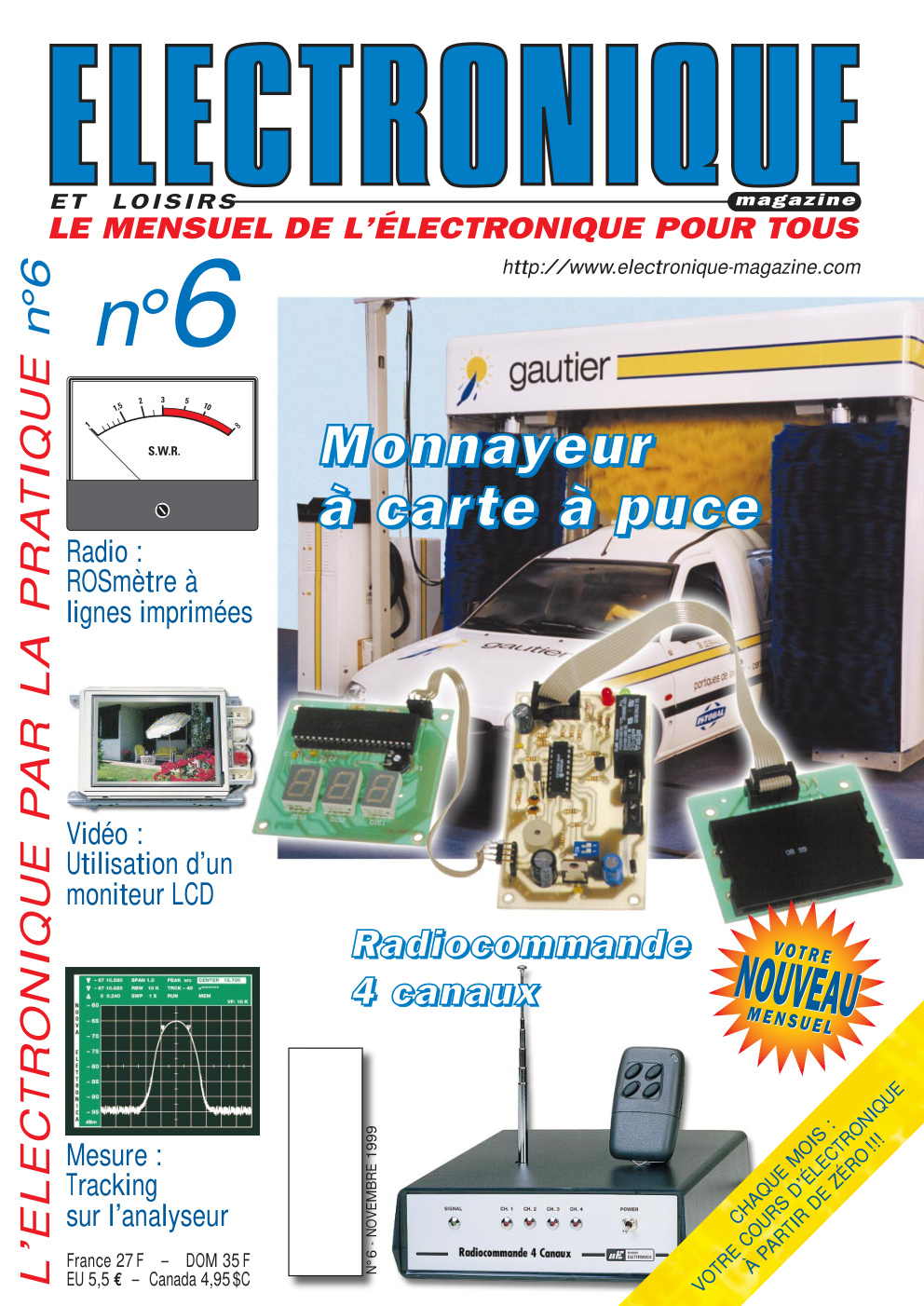 Première page de electroniqueetloisirs numero006