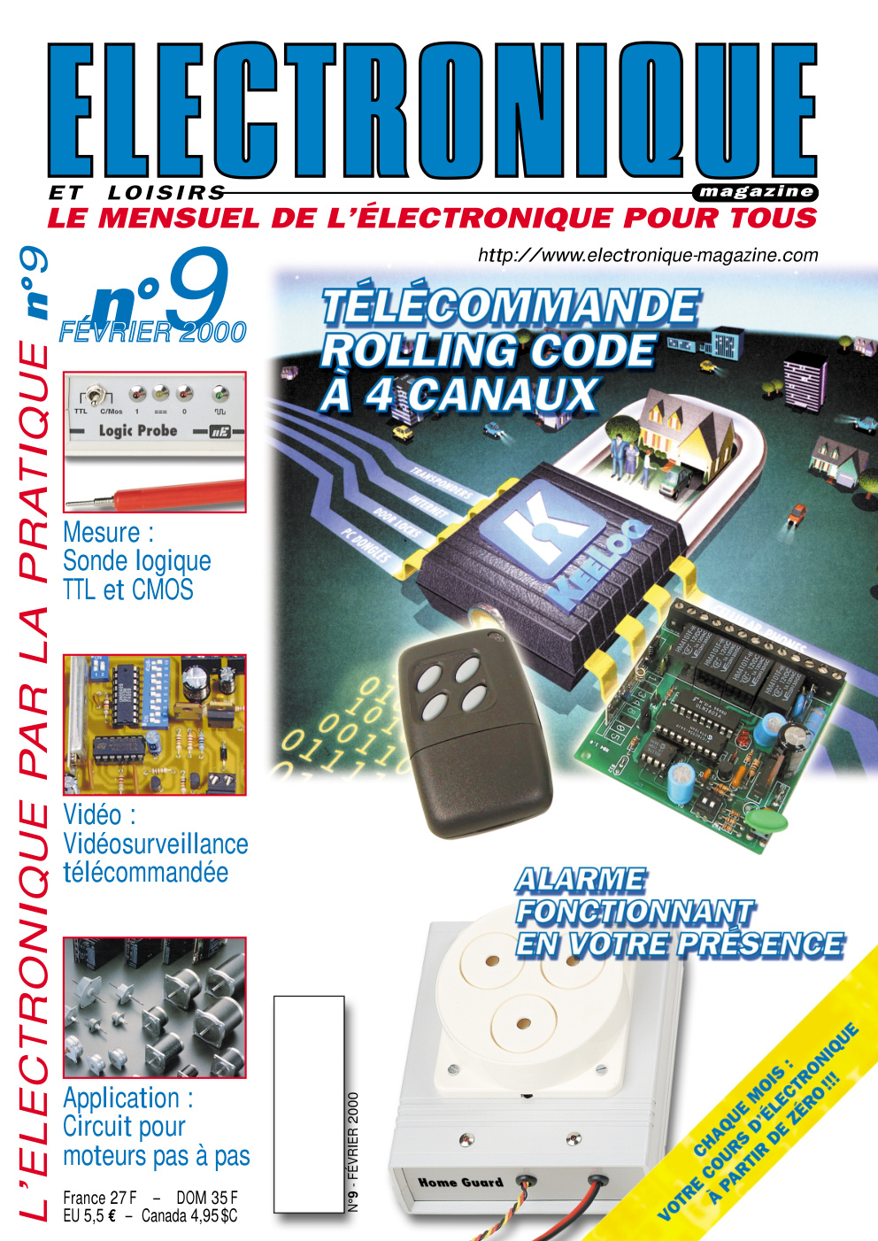 Première page de electroniqueetloisirs numero009
