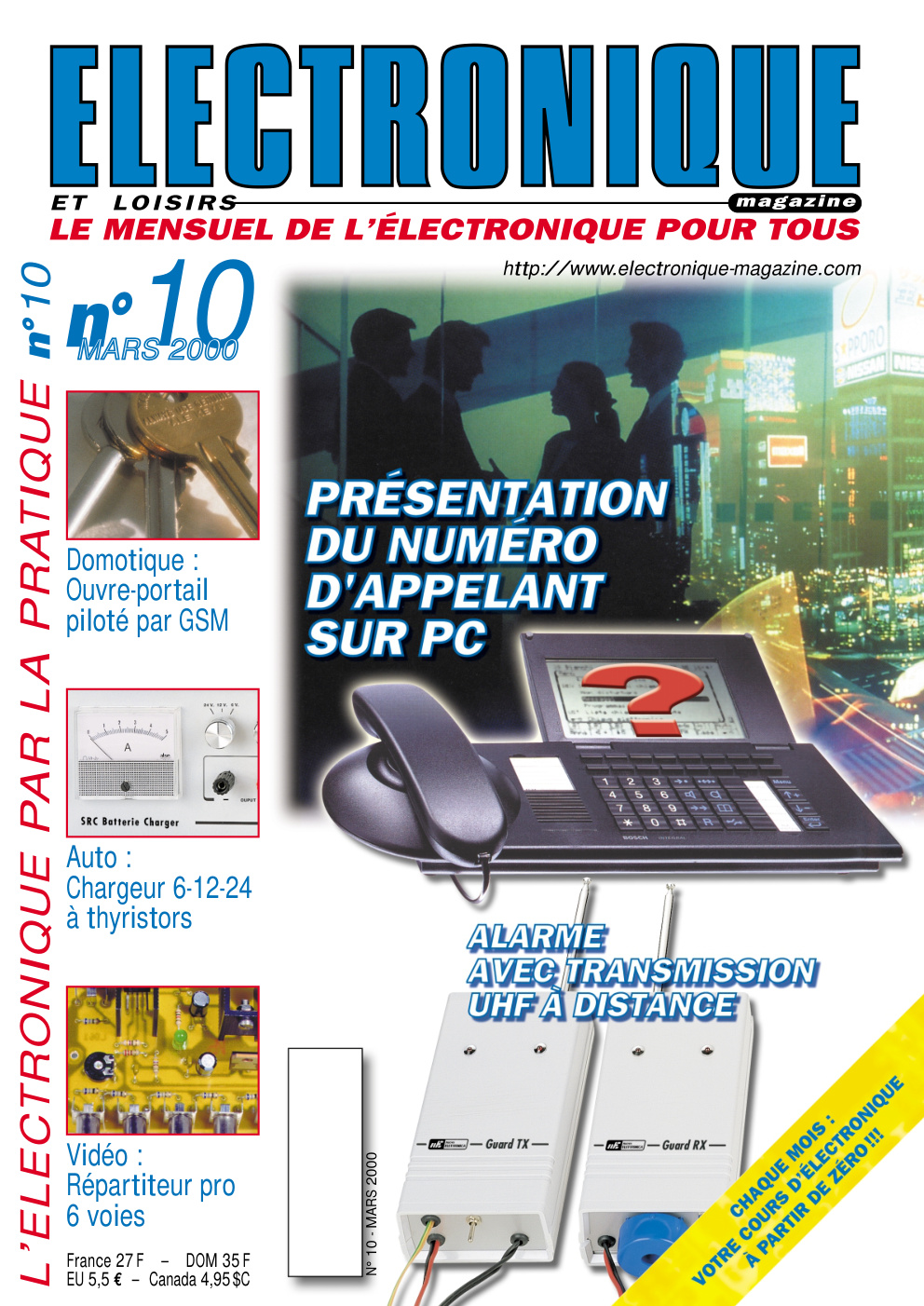 Première page de electroniqueetloisirs numero010