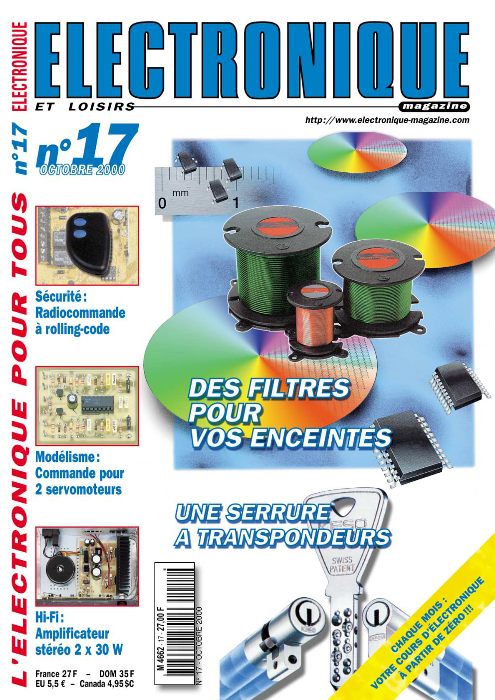 Première page de electroniqueetloisirs numero017