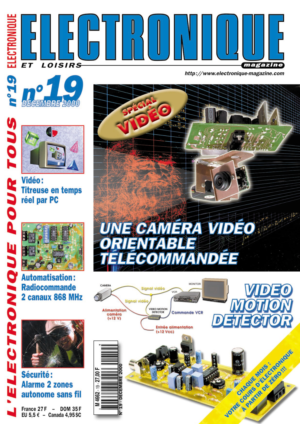 Première page de electroniqueetloisirs numero019