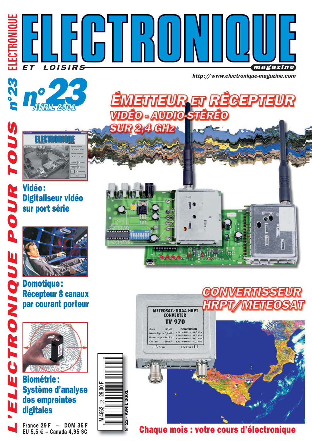 Première page de electroniqueetloisirs numero023